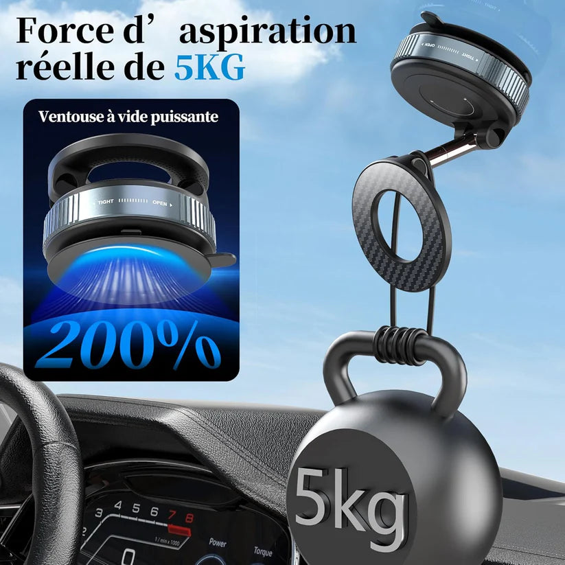 Magnetic phone holder