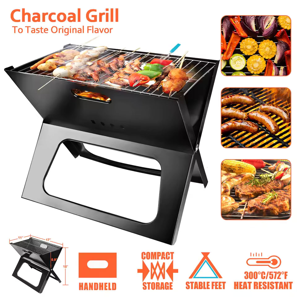 Portable folding grill 🔥